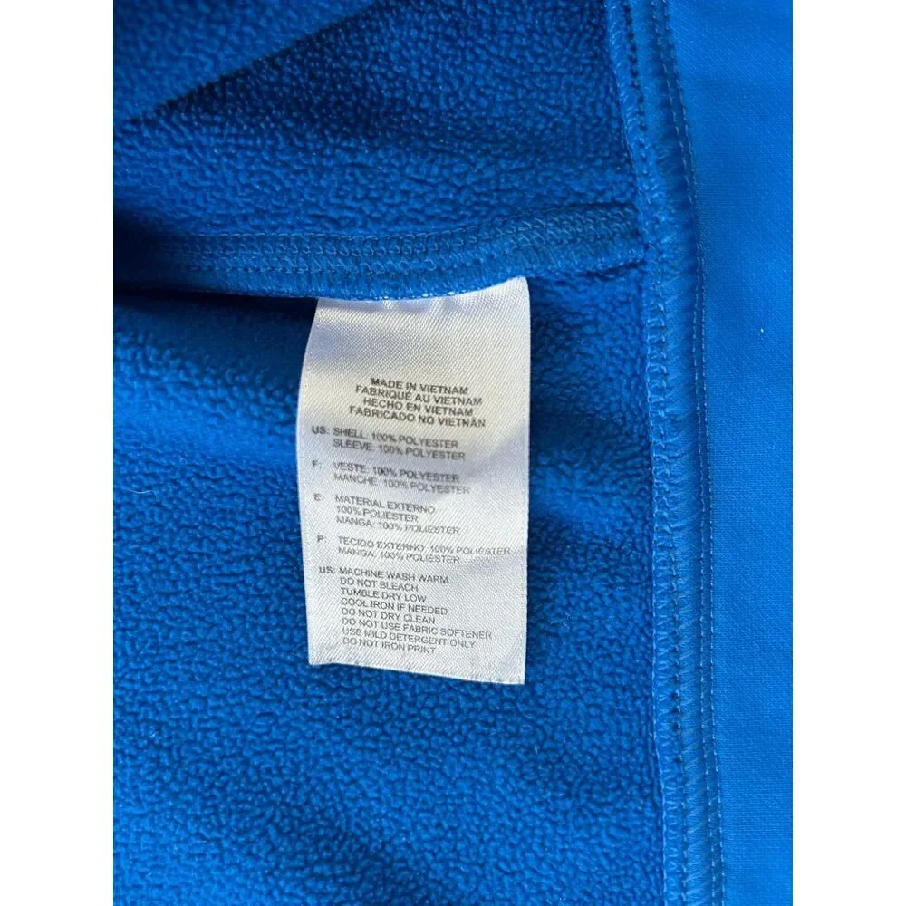 Men's Adidas Zip Up Jacket with Hood, Size Large, Blue/Gray Athletic, Fall - Picture 3 of 8